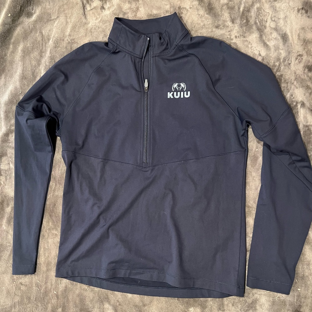 Kuiu Training Tech pullover in Navy-Large